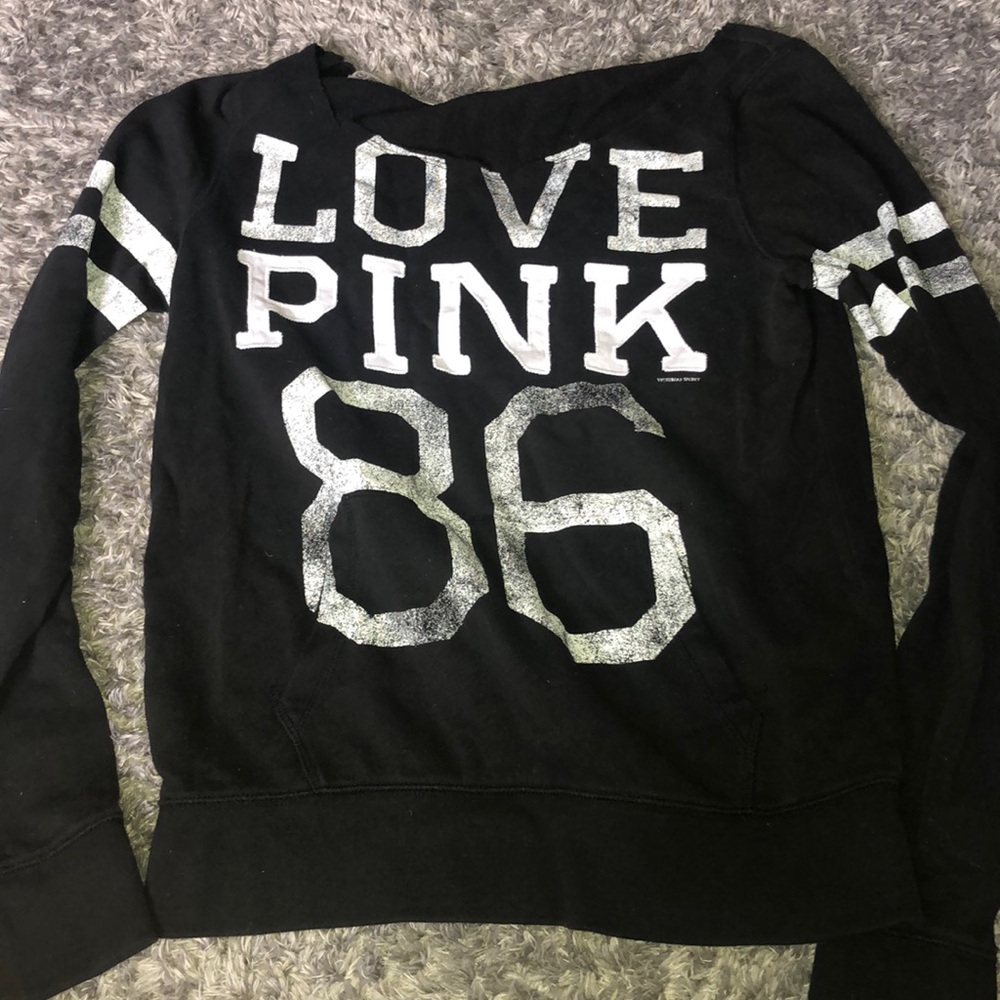 Pink brand sweater like top